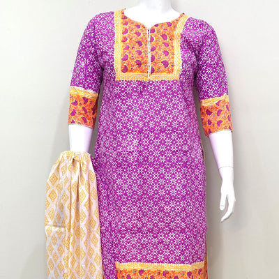Block Printed Salwar Suit | Deshi Besh