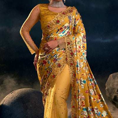 Designer Heavy Bridal Sarees - Deshi Besh