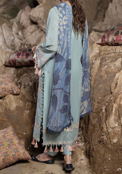 Adan's Libas Hafsa Zia Pakistani Embroidered Lawn Dress - db25990