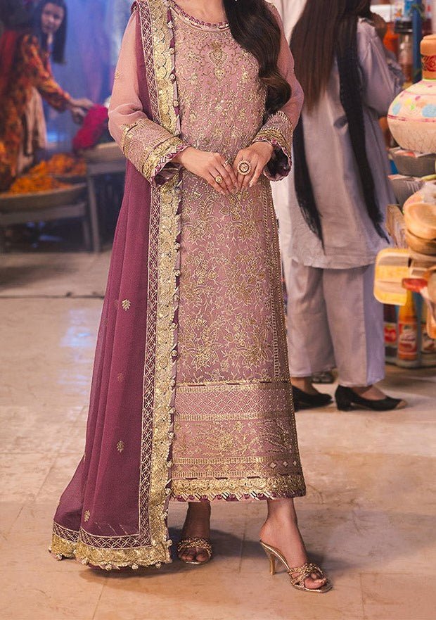 slim fit dress slacks Asim Jofa Chamkeeli Pakistani Embroidered Chiffon Dress main image 0