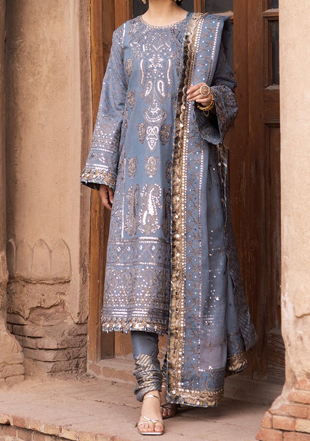 Asim Jofa Pakistani Luxury Paper Cotton Dress Asim Jofa Pakistani Luxury Paper Cotton Dress