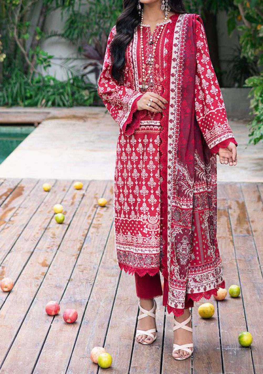 Asim Jofa Prints Ready Made Pakistani Lawn Dress main image 0