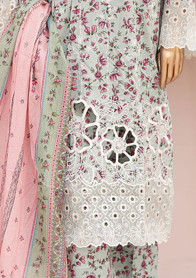 Bin Saeed Ready Made Embroidered Lawn Dress - db25902
