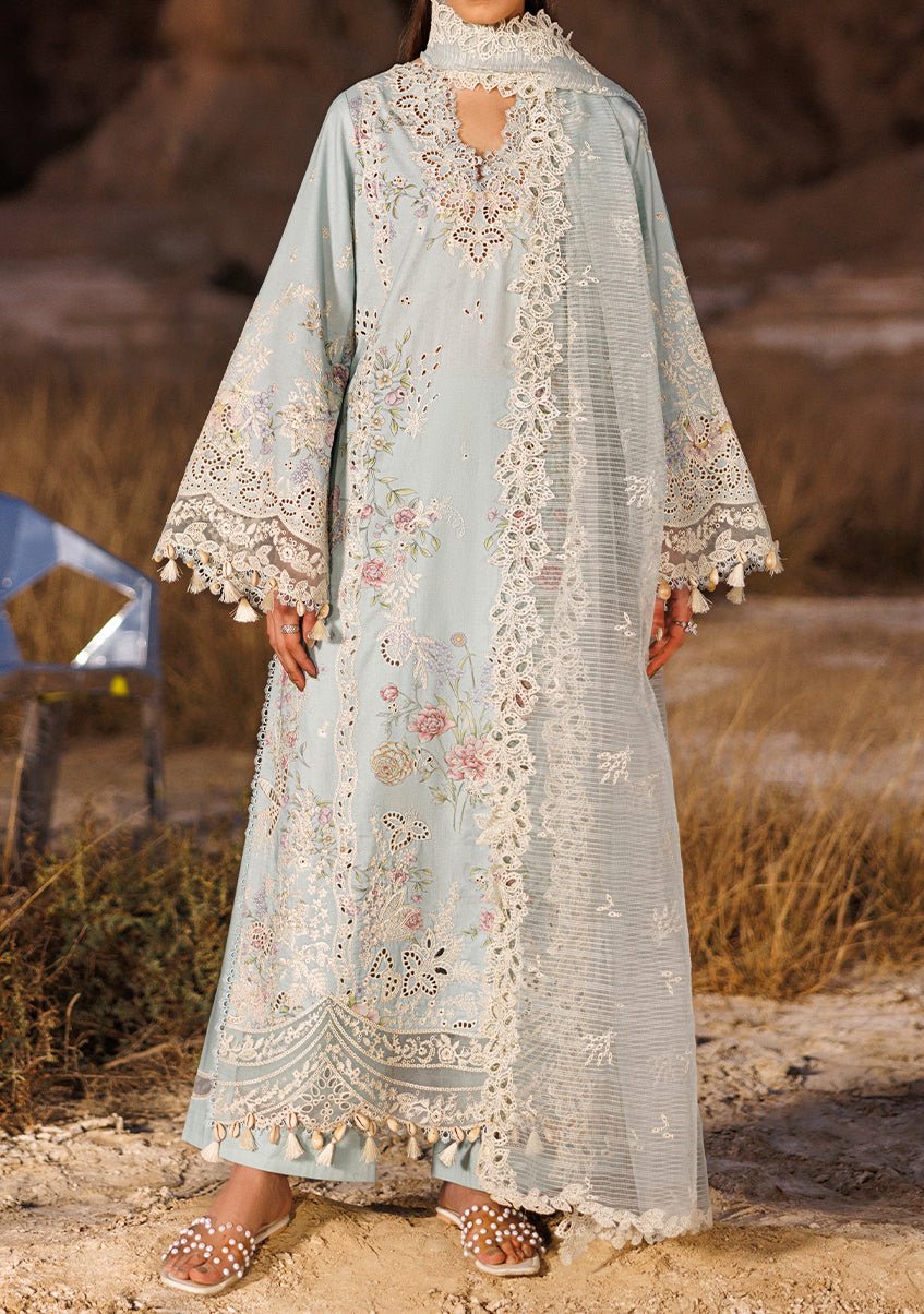 Emaan Adeel Pakistani Laxury Lawn Dress- db30789