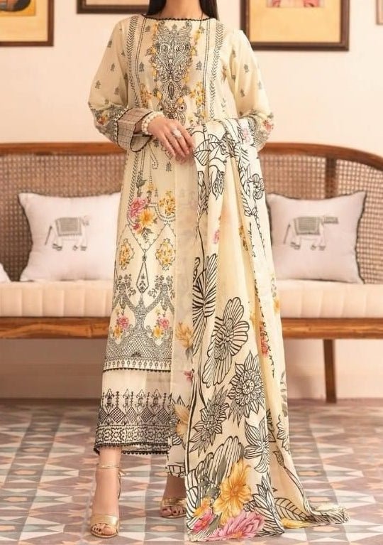 Gulljee Naqsh Ready Made Embroidered Printed Lawn main image 0