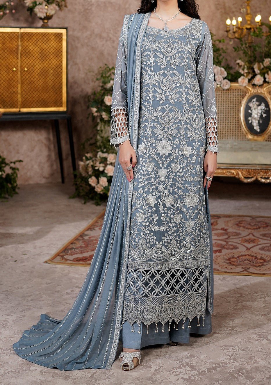 white christmas dresses Elegant Embroidered Maroon Cotton Lawn Dress with Chiffon Dupatta – Best  Price Online in Pakistan