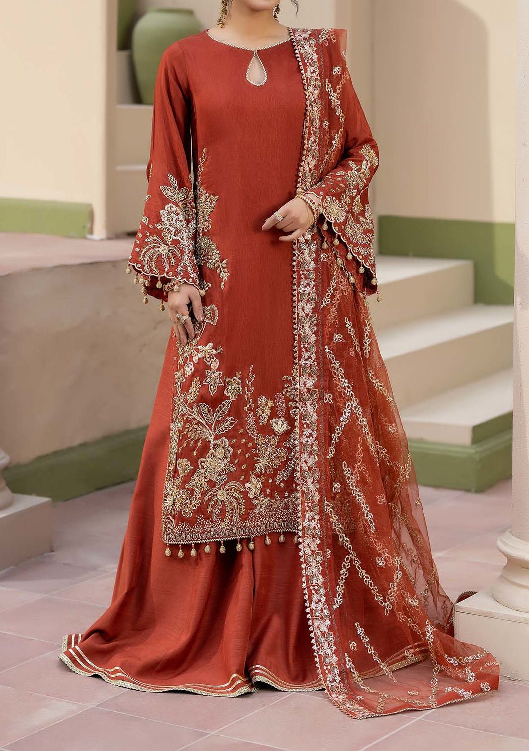 Maryam's Heritage Pakistani Luxury Dress