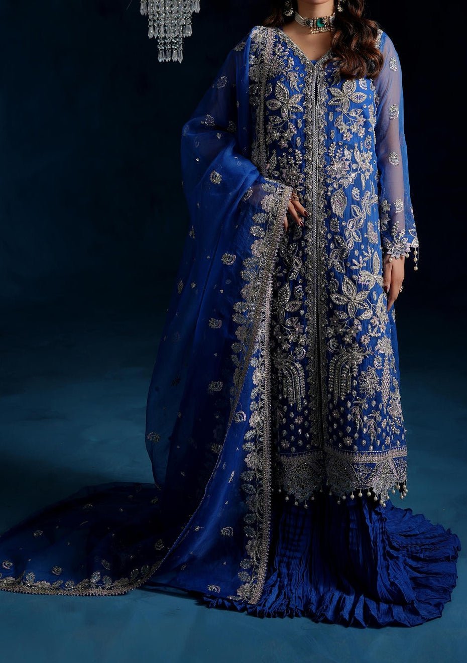 Maryam's Tabeer Pakistani Luxury Dress - db30505 Maryam's Tabeer Pakistani Luxury Dress - db30505