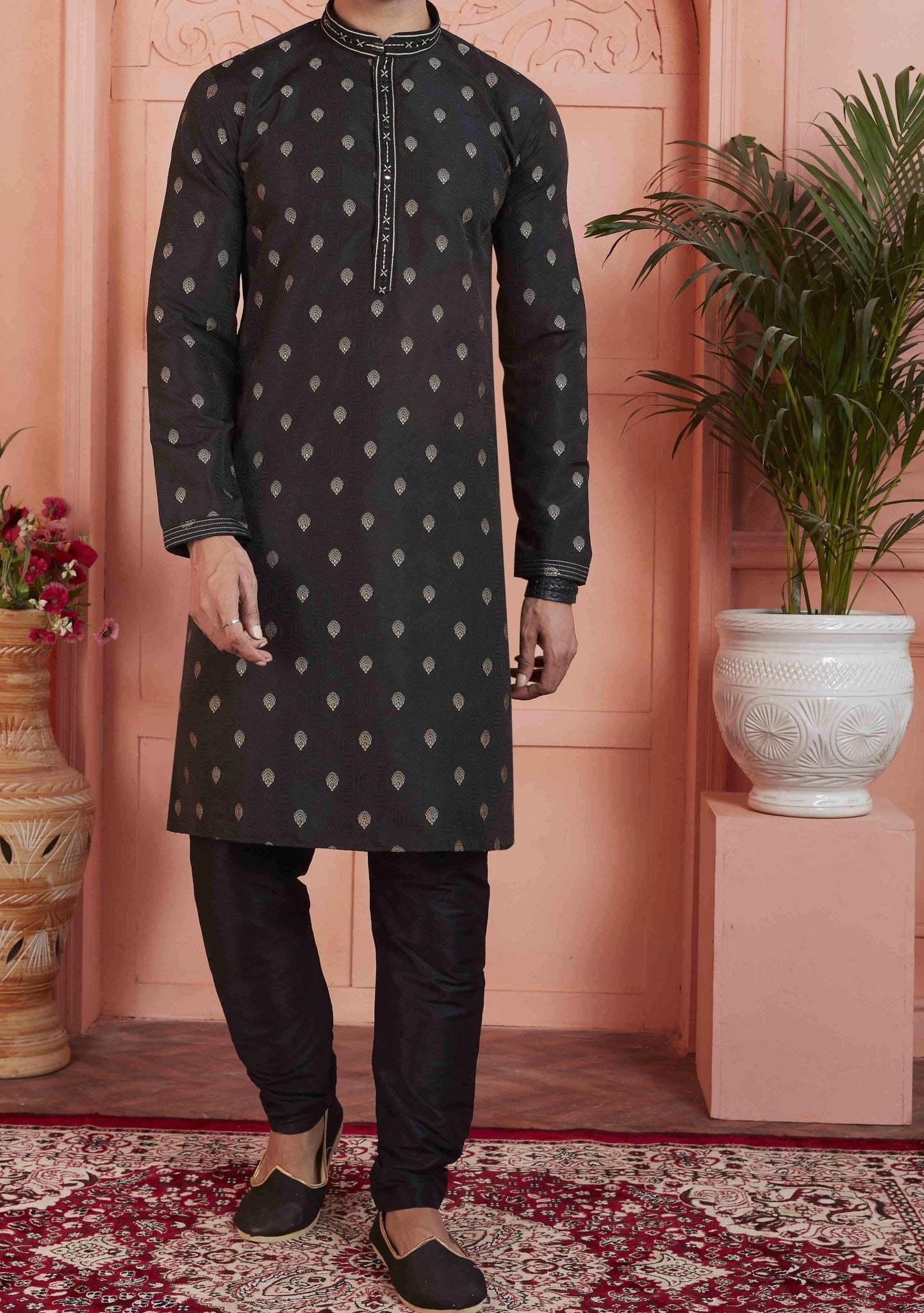 Men's Traditional Party Wear Kurta Pajama