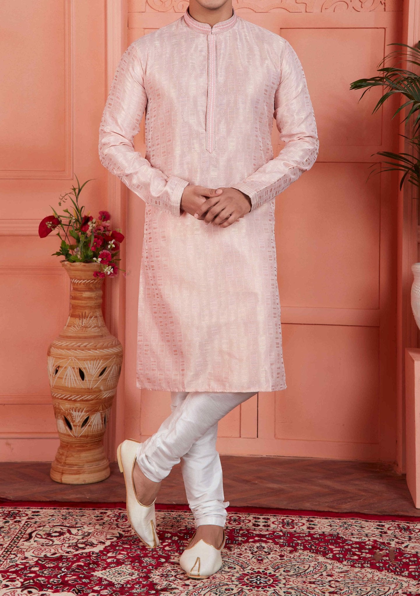 Men's Party Wear Kurta Pajama With Waistcoat