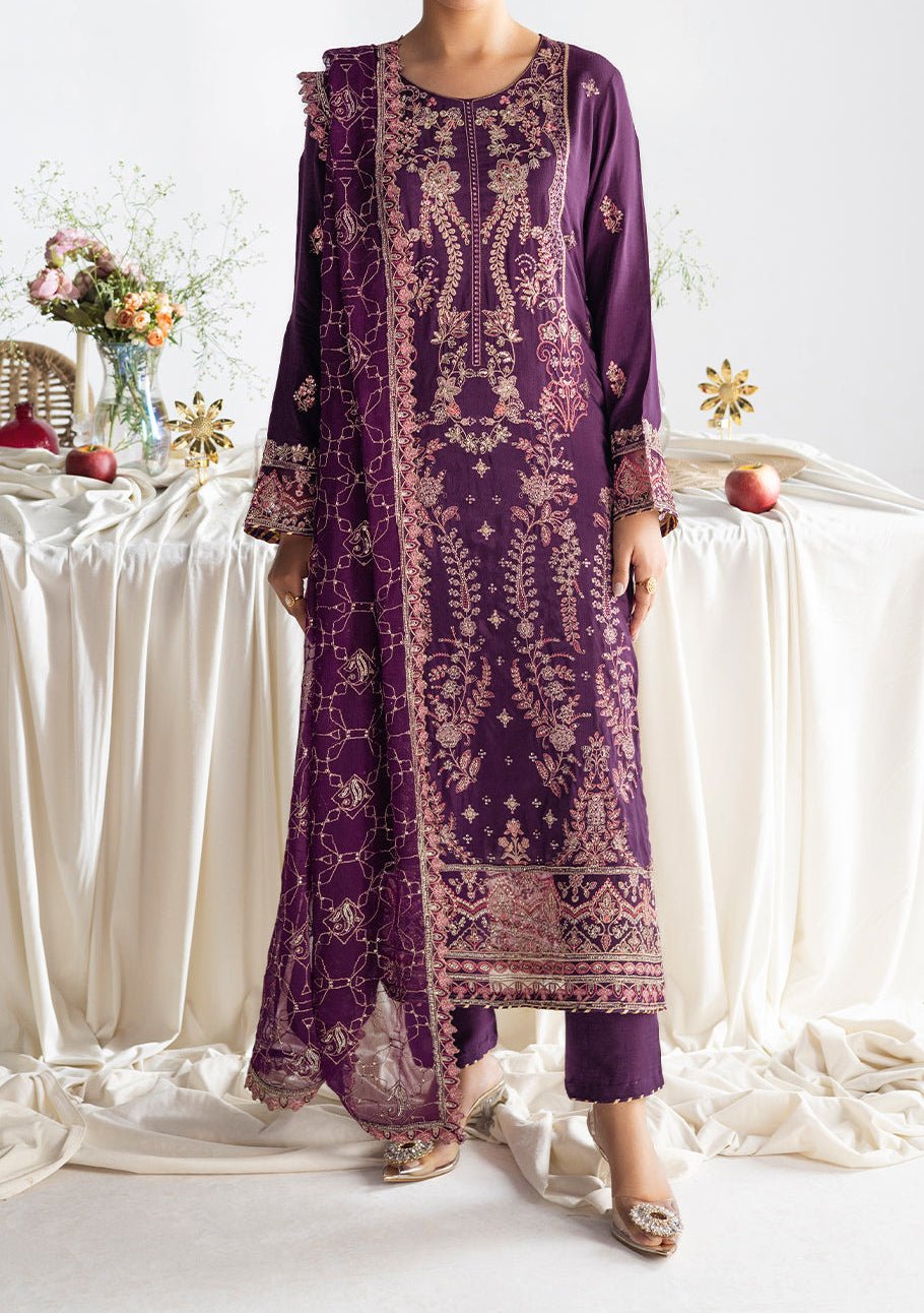Ramsha Pakistani Embroidered Dress-db30119