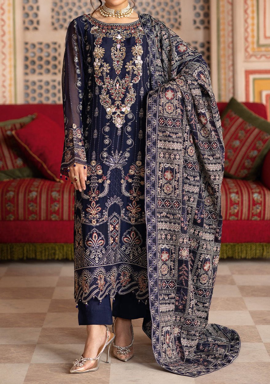 Ramsha Pakistani Luxury Chiffon Dress