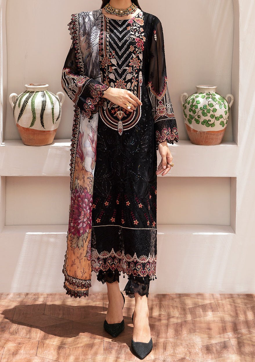 Ramsha Dastan Pakistani Luxury Chiffon Dress - db26720 Ramsha Dastan Pakistani Luxury Chiffon Dress - db26720