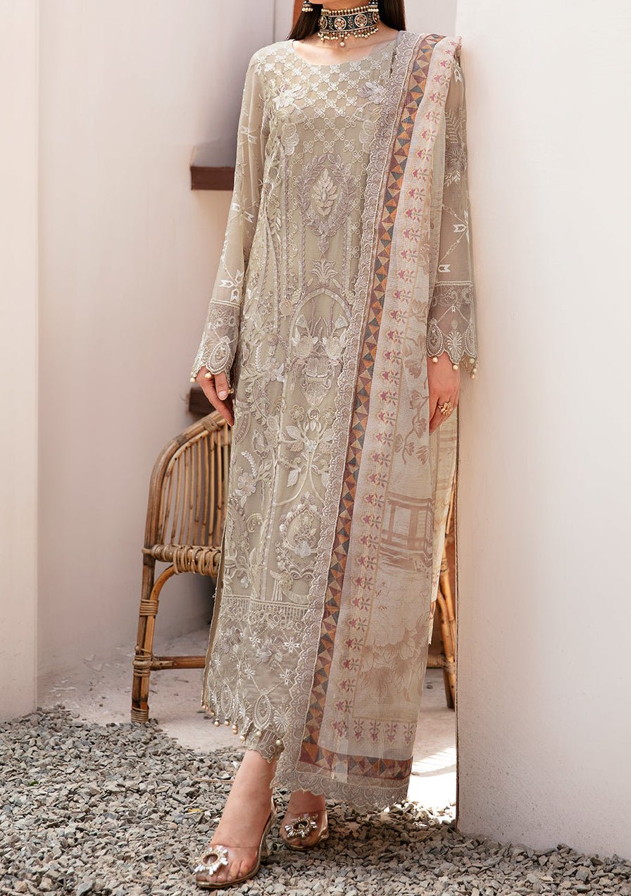 Ramsha Satrangi Pakistani Luxury Chiffon Dress main image 0