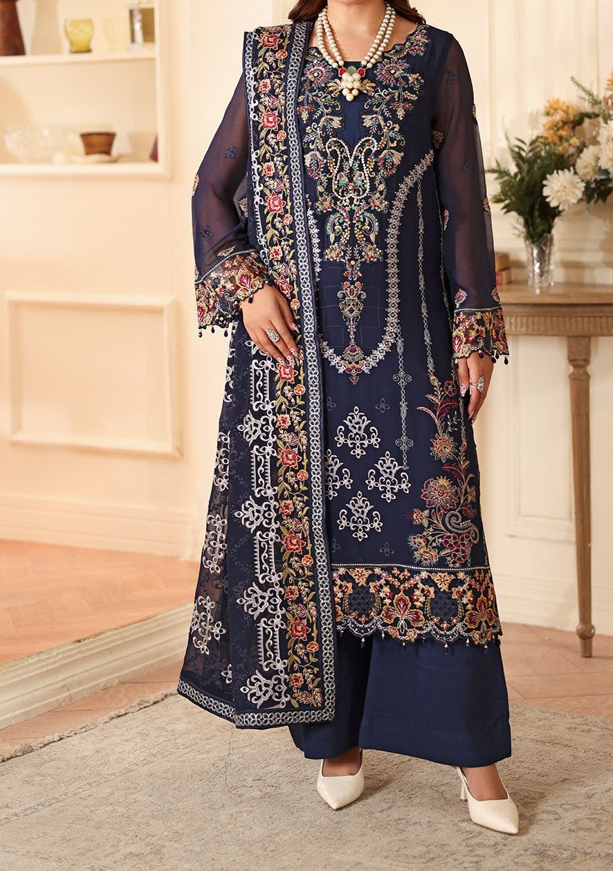 pakistani luxury chiffon dress Ramsha Dastan Pakistani Luxury Chiffon Dress