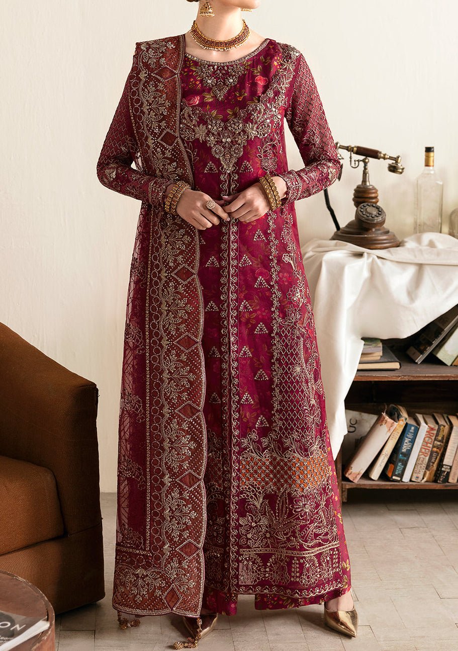 Ramsha Minhal Pakistani Luxury Organza Dress main image 0