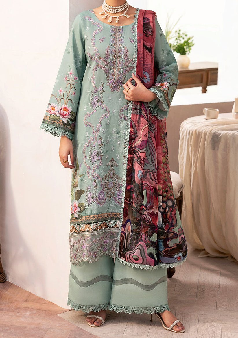 Ramsha Mashaal Embroidered Printed Lawn Dress main image 0