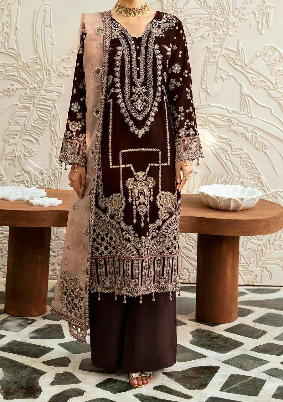 Ramsha Pakistani Luxury Velvet Dress Ramsha Pakistani Luxury Velvet Dress