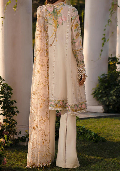 Sana Safinaz Pakistani luxury Woven Net Dress - db25839