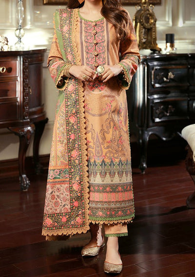 Asim Jofa Asra Pakistani Dress With Winter Shawl - db24241