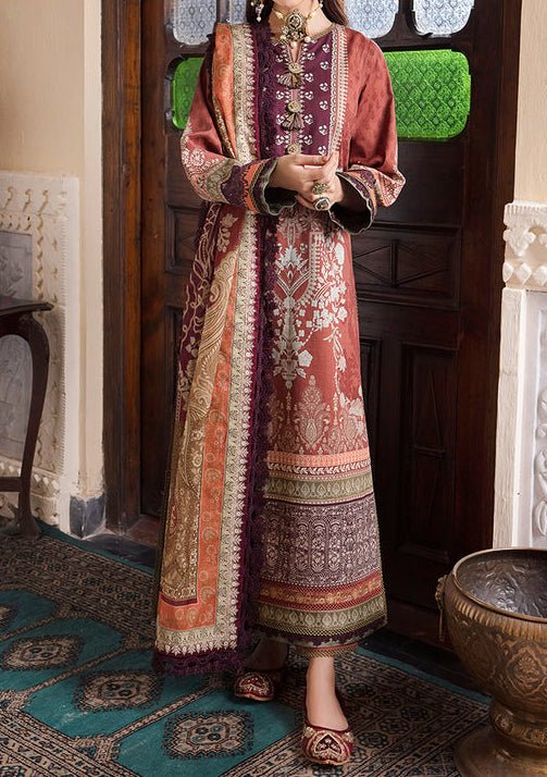 Asim Jofa Rania Pakistani Winter Cotton Dress - db23873