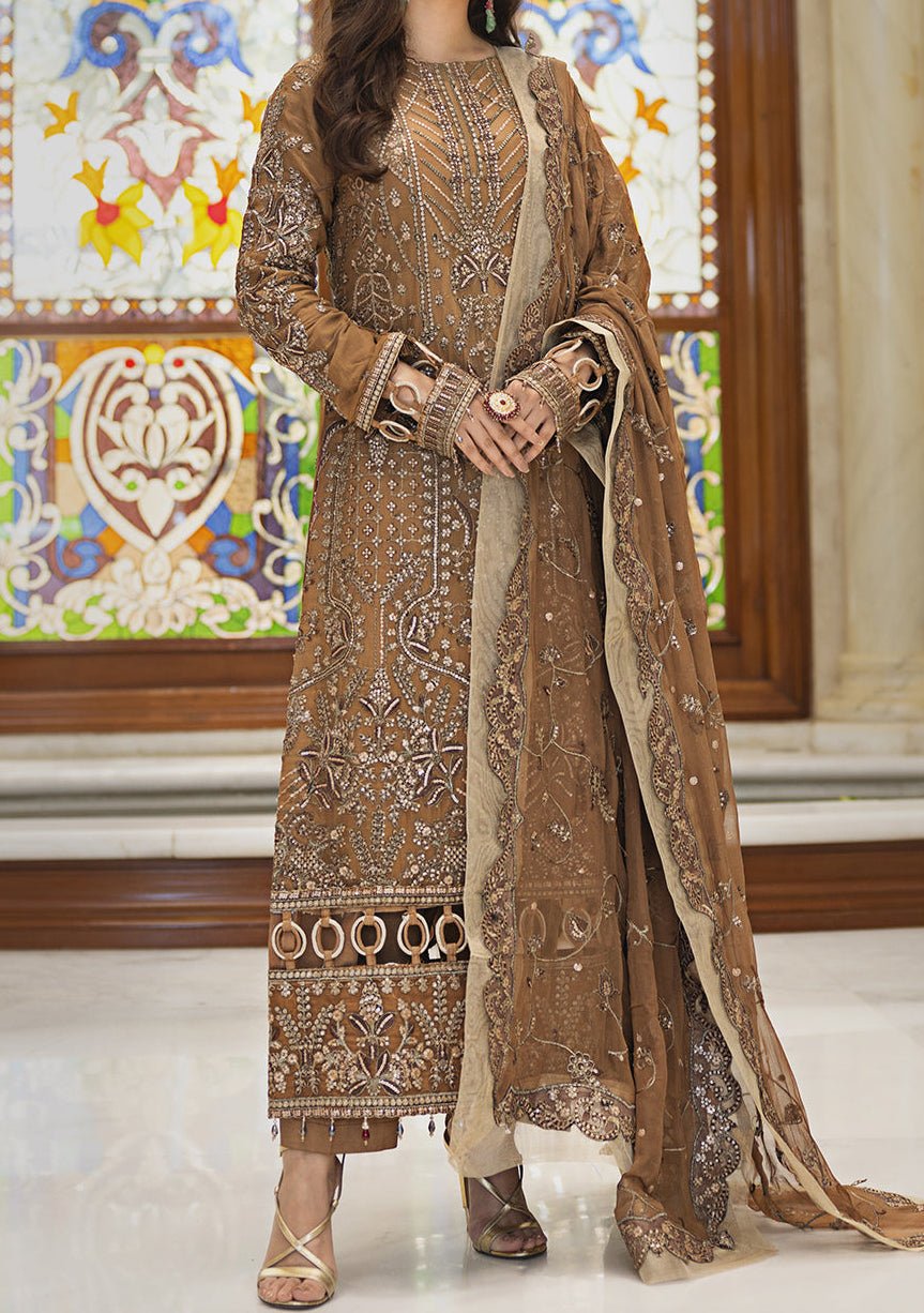 Emaan Adeel Mastani Pakistani Chiffon Dress