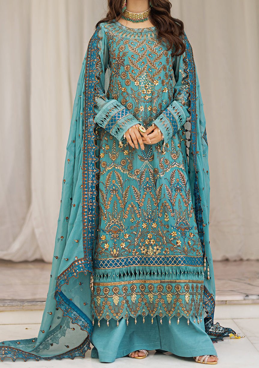 Emaan Adeel Rohi Pakistani Chiffon Dress