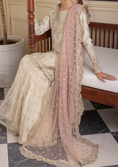 Iznik Scintilla Pakistani Luxury Raw Silk Dress - db24376