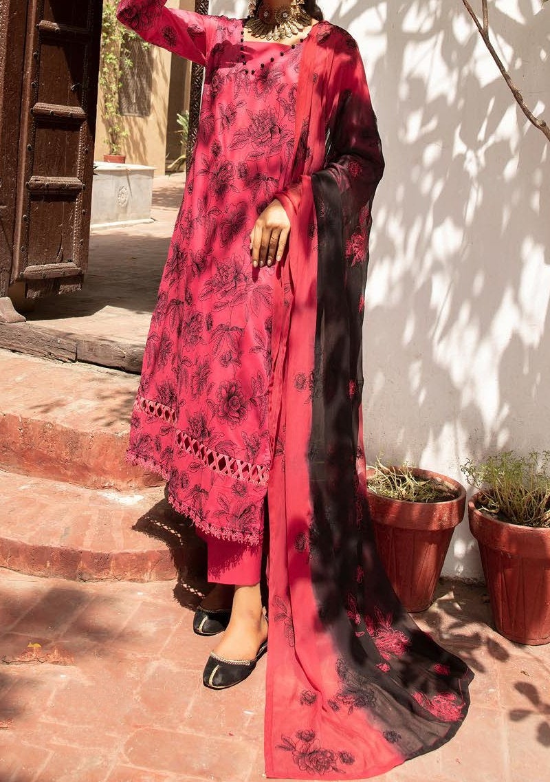 red lawn dress Summer Elegance in Maroon A timeless lawn embroidered dress design in rich maroon color, featuring a fully embroidered front that reflects classic craftsmanship and festive charm. Crafted from breathable lawn