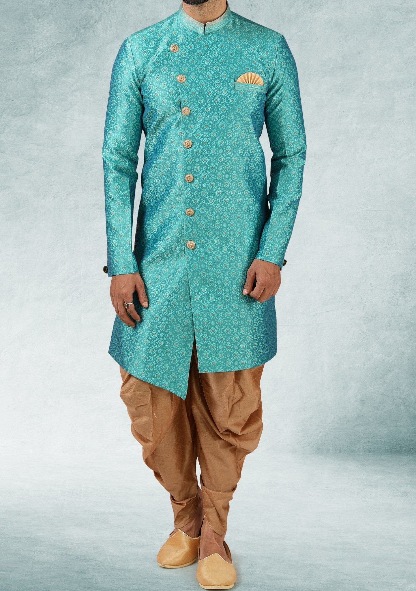 Men's Indo Western Party Wear Sherwani Suit main image 1