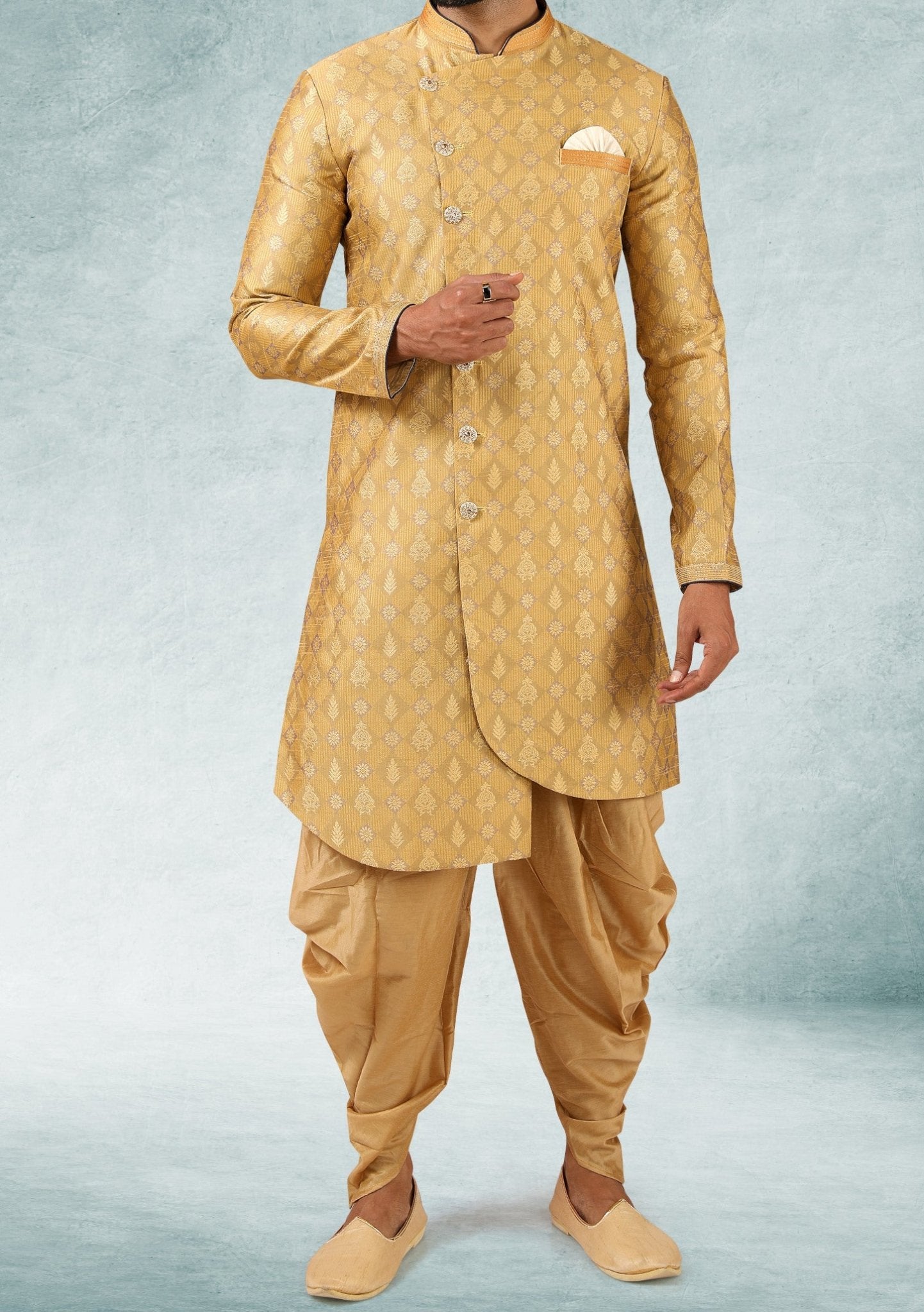 Men's Indo Western Party Wear Sherwani Suit db20664 — free download