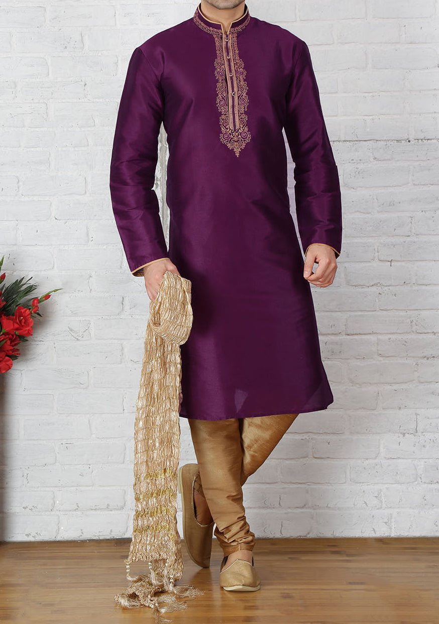 Men's Traditional Party Wear Indian Readymade Kurta Pajama