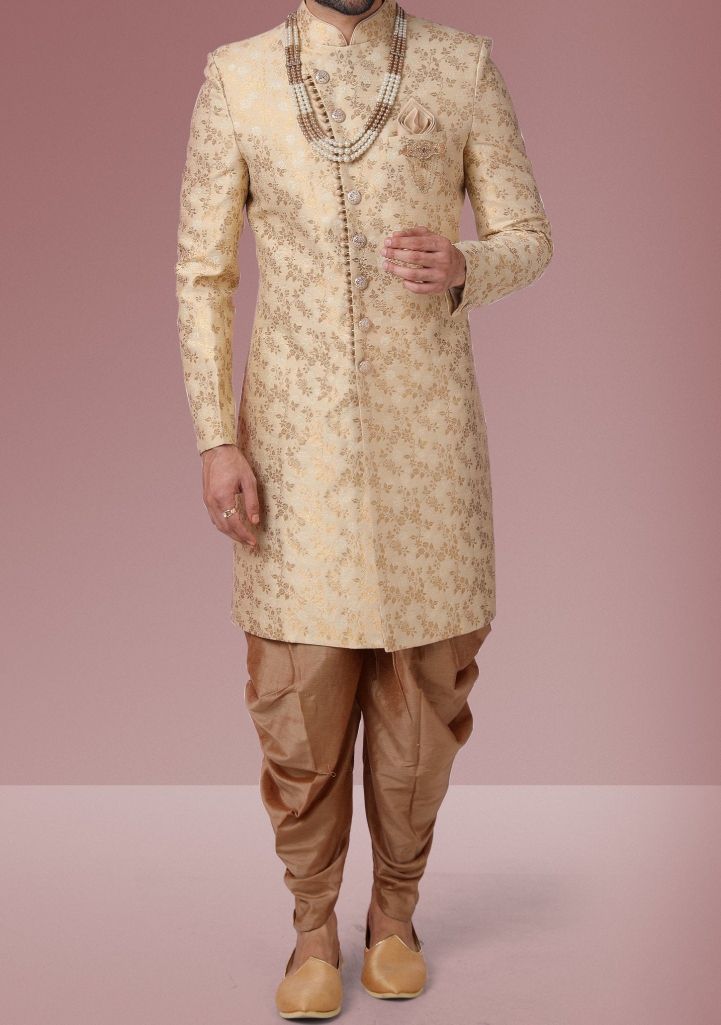 Men's Traditional Party Wear Sherwani Suit