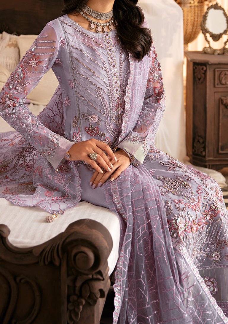 Ramsha Wedding Pakistani Luxury Organza Lehenga Suit - db24849