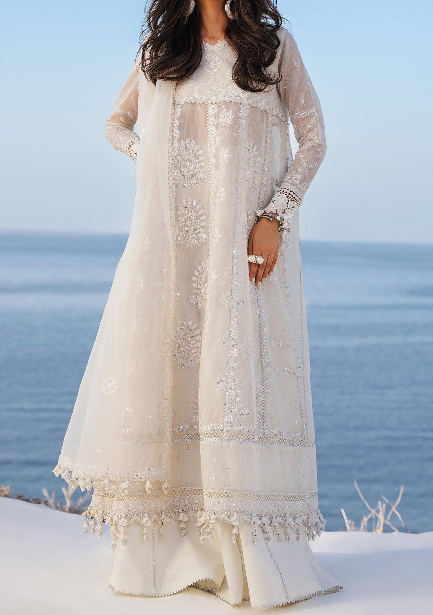 Sana safinaz cheap white suit