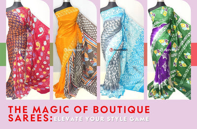 Boutique Sarees: A Perfect Blend of Tradition and Style