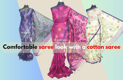 Cotton Saree | Look Elegant - Feel Comfortable