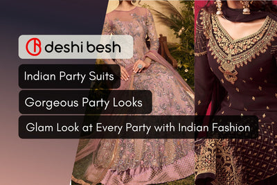 Indian Suits for a Gorgeous Party Look | Pretty Party Wear