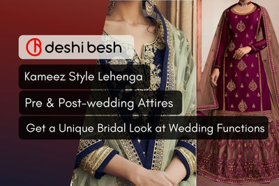 Kameez Style Lehenga Suit | Pre & Post Wedding Outfit