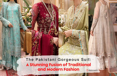 Pakistani Gorgeous Suit: A Timeless Fusion of Traditional and Modern Fashion