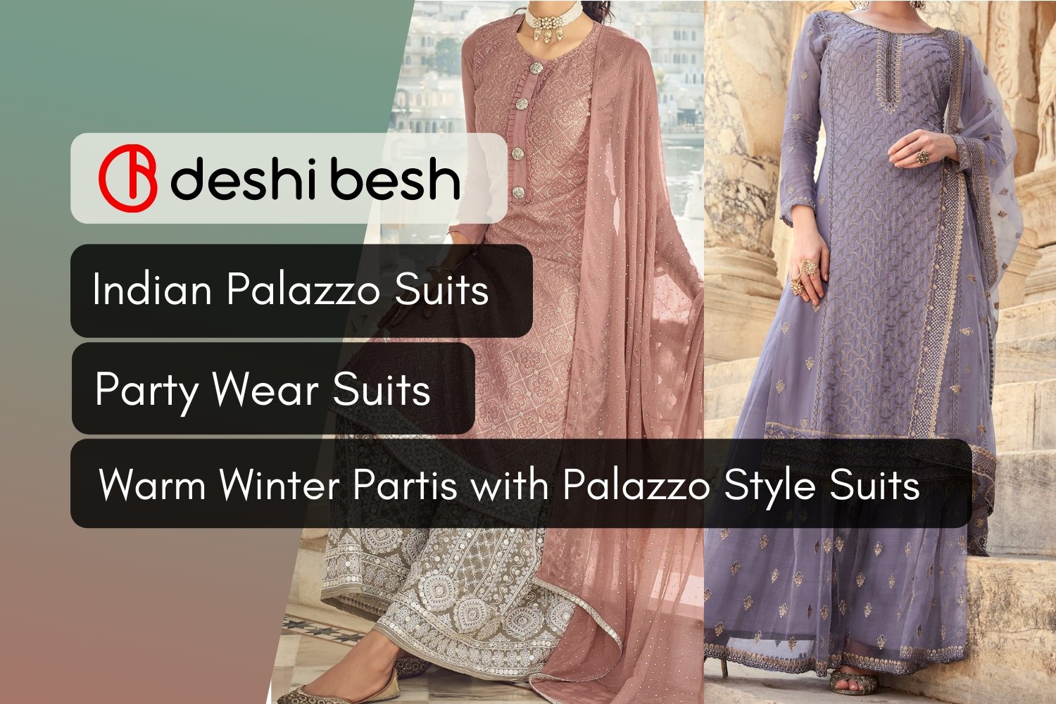 Winter best sale palazzo suits