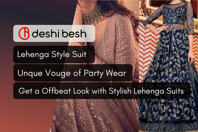 Party Wear Lehenga Suit | The Offbeat Fashion