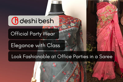Sarees for Official Party Look | A Traditional Way to be Elegant