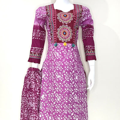 Batik Printed Salwar Suit | Deshi Besh