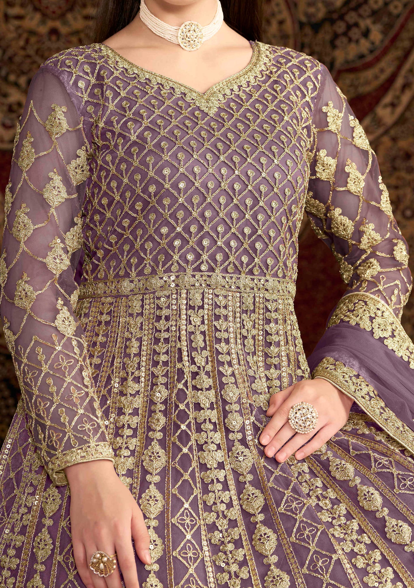 Twisha Aanaya Party Wear Anarkali Suit