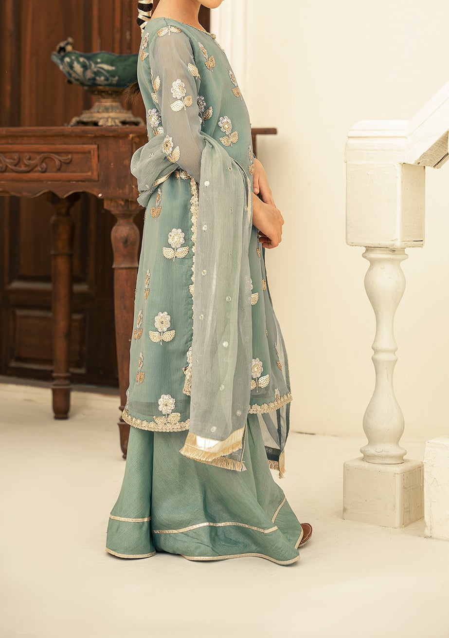 Mother Ready Made Embroidered Palazzo Suit