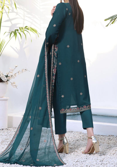 Bin Hameed Rameen Heavy Embroidered Chiffon Dress