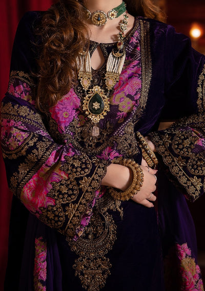 Charizma Embroidered Pakistani Premium Velvet Dress