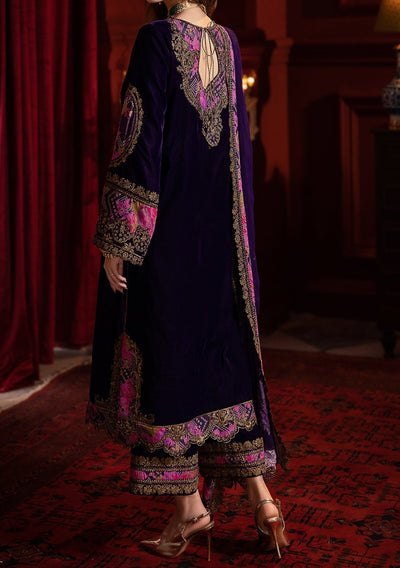 Charizma Embroidered Pakistani Premium Velvet Dress