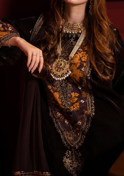 Charizma Embroidered Pakistani Premium Velvet Dress